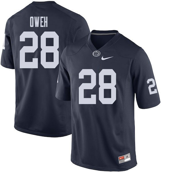 Men #28 Jayson Oweh Penn State Nittany Lions College Football Jerseys Sale-Navy - Click Image to Close